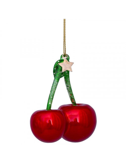 Ornament Red Pearl Cherry