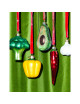 Ornament Broccoli | mat groen