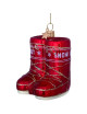 Ornament Sneeuwboots | rood