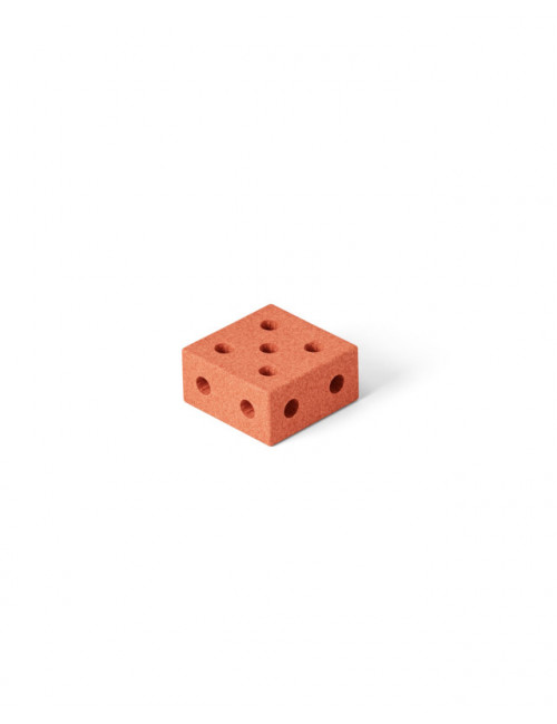 Blok Vierkant | burnt orange