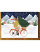Wenskaart | bicycle