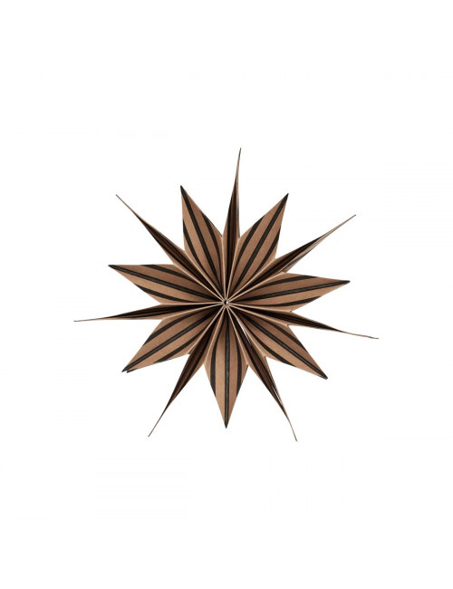 Toppu Kerstster Small | bruin/zwart