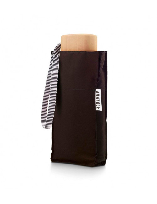 Compacte Paraplu Edwige | donker chocolade