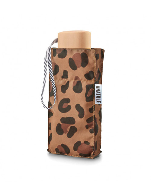 Compacte Paraplu Aimé | leopard