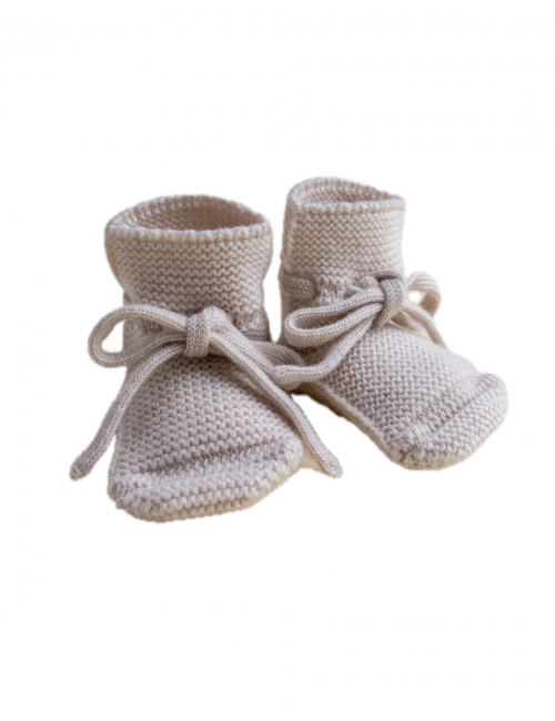 Slofjes Baby Booties | cream