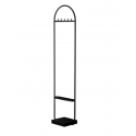 Clothes rack - marble/black