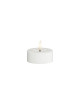 Jumbo Theelicht Kaars LED 6,1cm x 4,5cm (set van 2) | wit