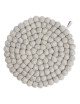 Potonderzetter Rond Large | raw grey