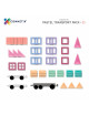 Connetix 50 Piece Pastel Transport Pack Magneetblokken