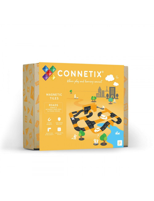Connetix 16 Piece Ramp & Intersection Pack Magneetblokken