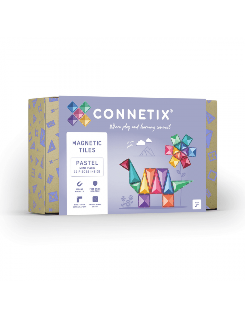 Connetix 32 Piece Pastel Mini Pack Magneetblokken