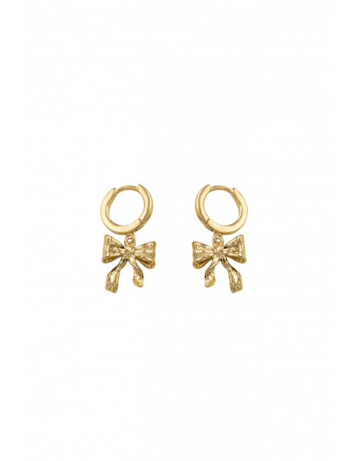 Festive Hoops New York Oorbellen | goud