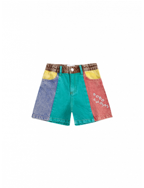 Short Jeans | color block