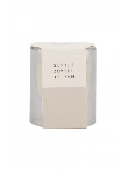 Geurkaars Glas | zand