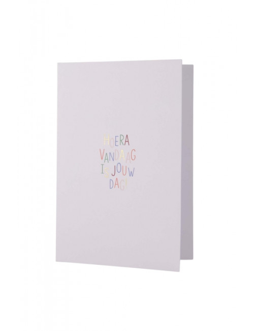 Wenskaart | hoera