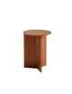 Slit Table Round Ø35 | walnut