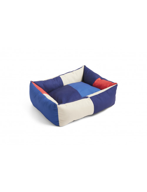 Hondenmand Medium | red/blue