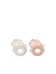 Rita Olifant Bijtspeeltje (2 pack) | pale tuscany/sandy