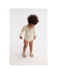 Yanni Romper | peach mini/sea shell