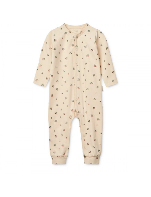 Birk Pyjama | peach mini/sea shell