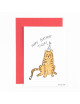 Wenskaart | happy birthday tiger
