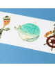 Tattoos (set van 10) | piraten