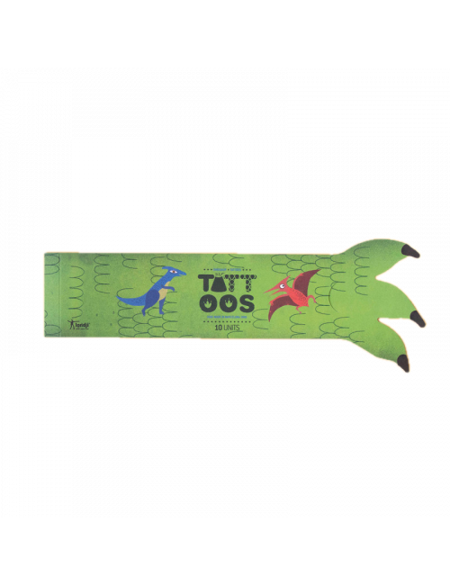 Tattoos (set van 10) | dinosaurus
