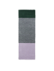 Wollen Tapijt Horizontaal | green/lilac