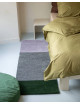 Wollen Tapijt Horizontaal | green/lilac