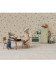 Tafel & Stoelen Set Muizen | dark powder