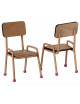 Tafel & Stoelen Set Muizen | dark powder