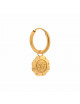 Oorbel Smiling Sun Hoop | goud
