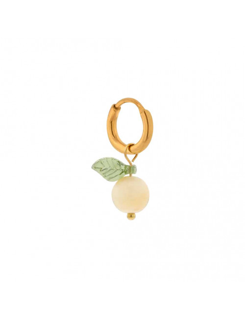 Oorbel Lemon Spritz Hoop | goud