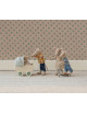 Kinderwagen met Baby Muis | mint