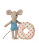 Strand Muis met Zwemband | kleine zus