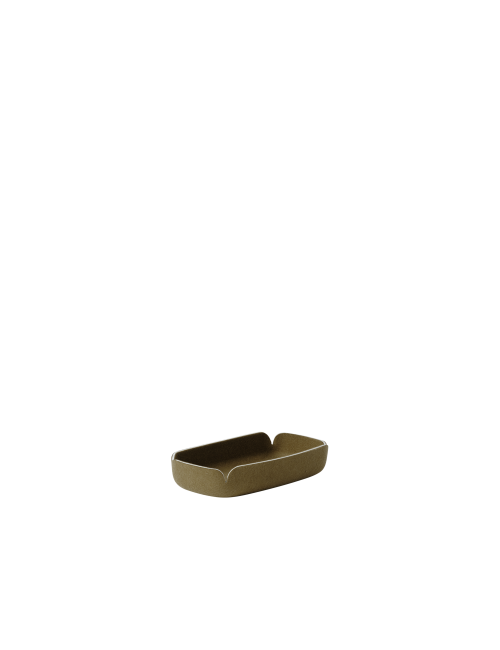 Mand Restore Tray | bruingroen