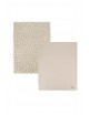 Keukenhanddoek Set | hartjes/peper en zout/zand