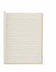 Notitieboek Linnen | rood/hartjes
