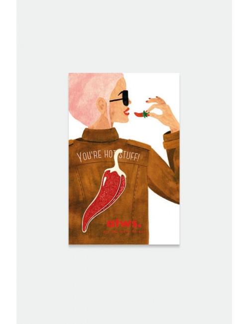 Retro Pin | chilli pepper