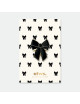 Retro Pin | black bow