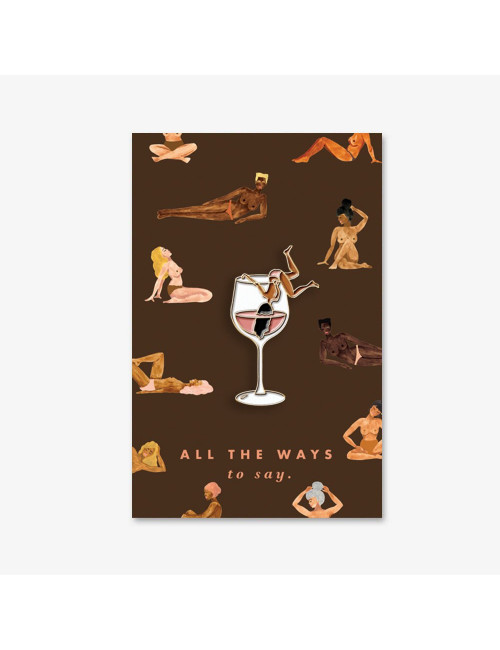 Retro Pin | tipsy
