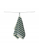 Naram Gastendoekje 30x50 | sea foam/deep teal