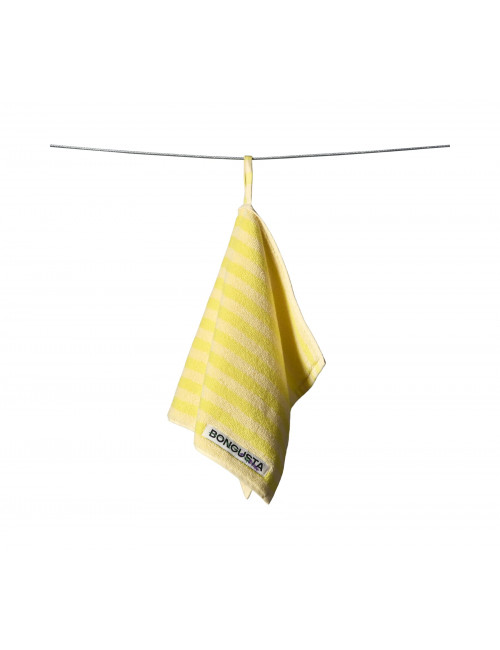 Naram Gastendoekje 30x50 | pristine/neon yellow