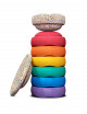 Actieset Stapelstein 7 + 1 | rainbow set complete/classic