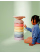 Actieset Stapelstein 7 + 1 | rainbow set complete/pastel