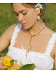 Halsketting Daisy Drop