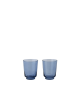 Glas Raise (set van 2) | dark blue