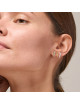 Studs Oorbellen Goud Trinity