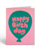 Wenskaart | balloon