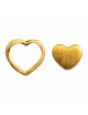 Oorbel Family Love (set van 2) | geborsteld/goud